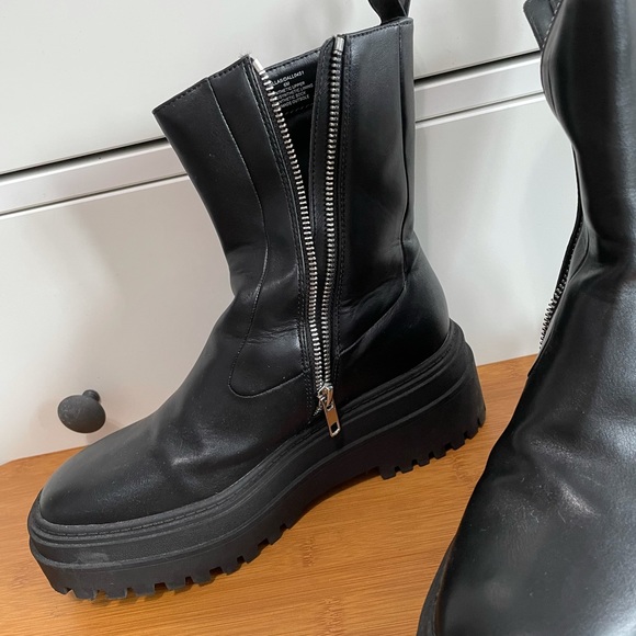 Steve Madden Dallas Calf Boot Size 6 - Picture 3 of 6